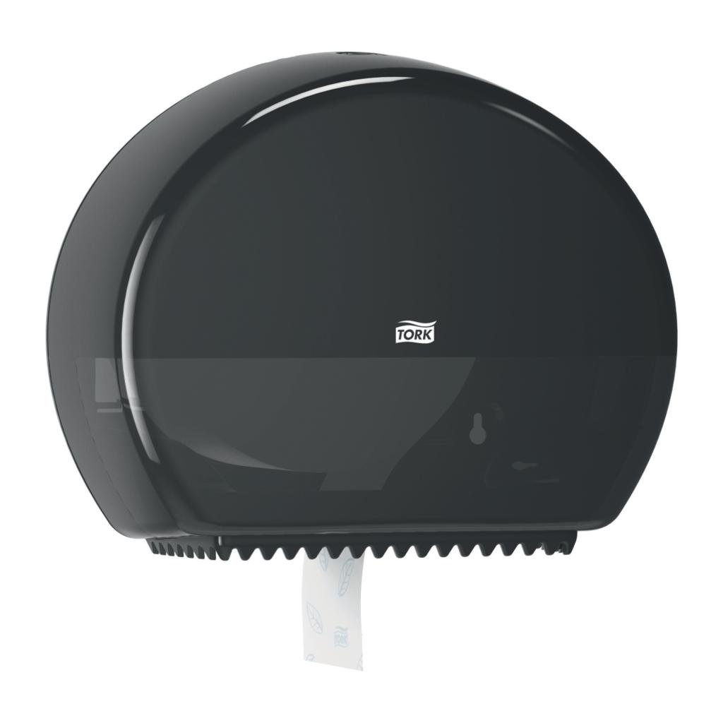 TORK TOILETROL DISPENSER T2 MINI ZWART