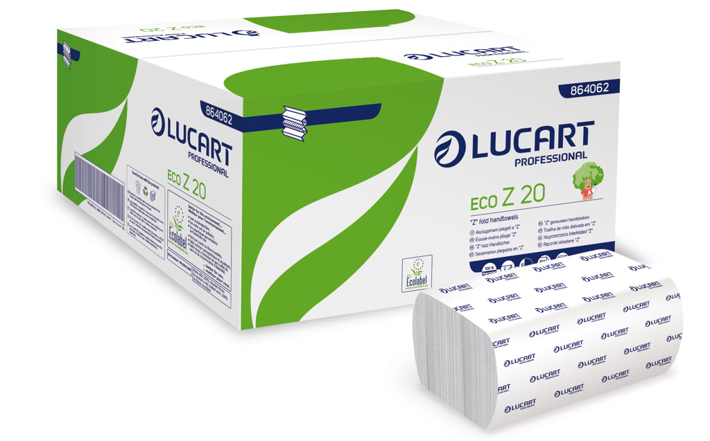LUCART HANDDOEKEN ECO Z20 15*200V 2L