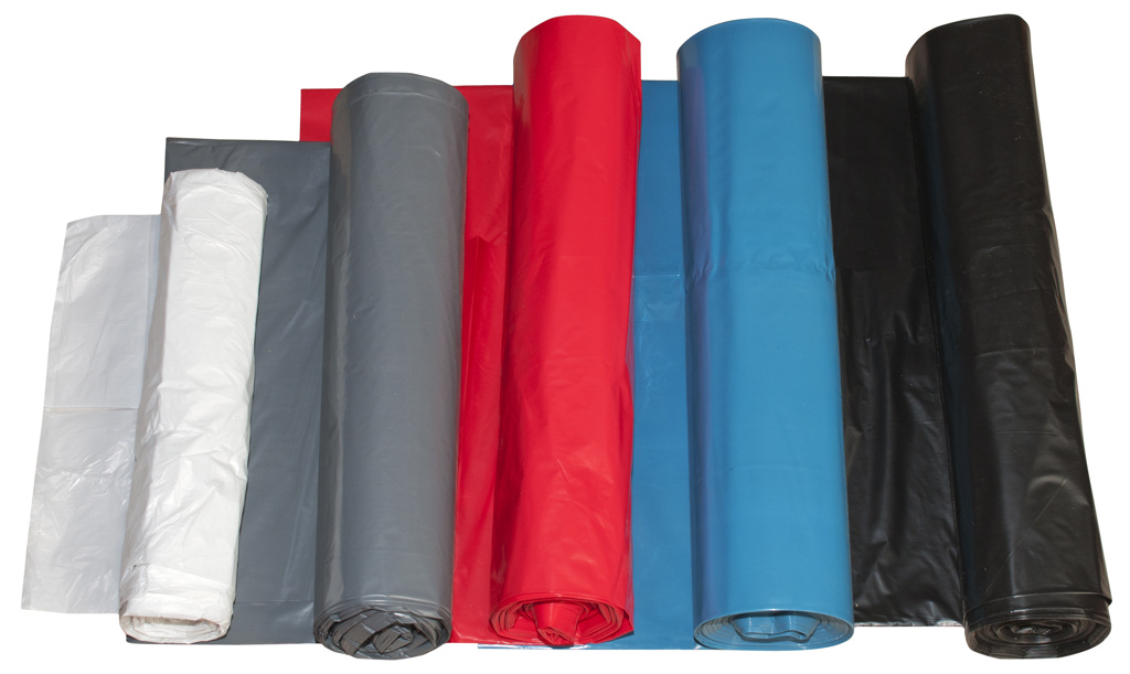 VUILZAK 44*60CM 10Mµ WIT HD 50ST