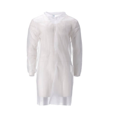 BEZOEKERSJAS LABO WIT L 100ST