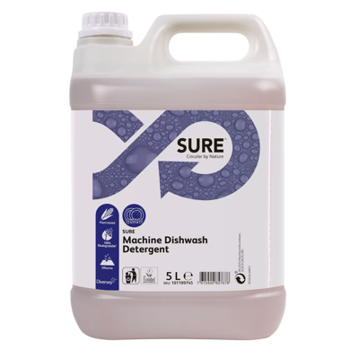 SURE MACHINE DISHWASH DETERGENT 2*5L