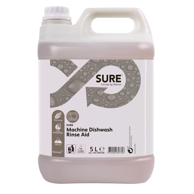SURE MACHINE DISH RINSE AID 2*5L
