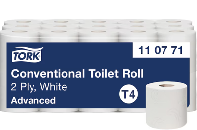 TORK TOILETPAPIER T4 WIT 400V 2L 30RL