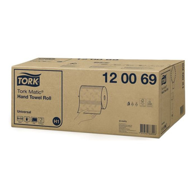 TORK MATIC HANDDOEKROL UNIV 6*150M 2L WIT 