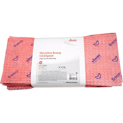 BREAZY MICROVEZELDOEK ROOD 12*25ST
