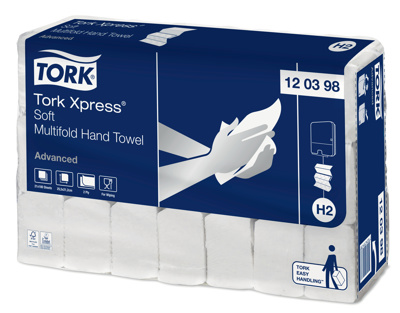 TORK XPRESS H2 ADV MULTIF HANDTOWEL 