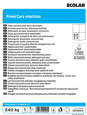 POWERCARE EMULSION 240KG