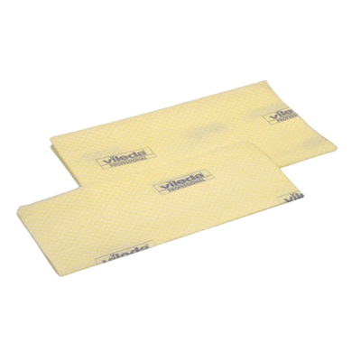 VILEDA WISDOEKEN GEEL 60*64CM HP 10*25ST