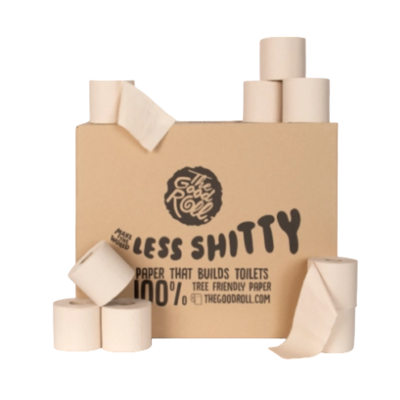 THE GOOD ROLL NAKED PANDA 24 ROULEAUX 