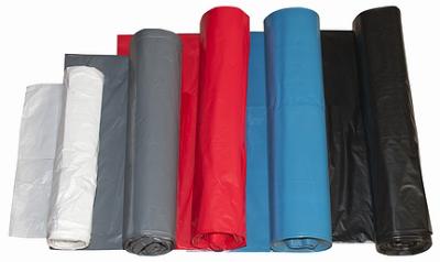 VUILZAK 70*110CM 25Mµ ZWART HD 15*20ST