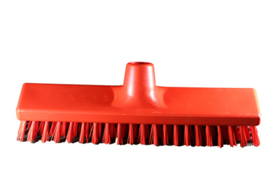 SCHUURBORSTEL EB 30CM ROOD