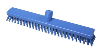 HCS SCHUURBORSTEL HARD BLAUW 40CM