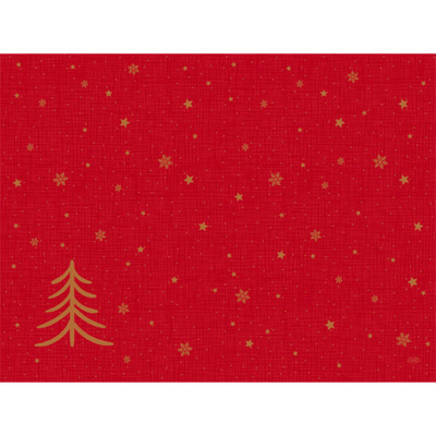 DUNI PLACEMATS 30*40CM 250ST SHIMMER TREES