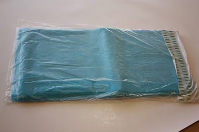 WISDOEKEN BLAUW VISCOSE 30*60CM 100ST