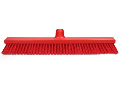 VEEGBORSTEL EB 50CM ZACHT ROOD