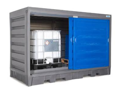 POLYSAFE-DEPOT TYPE 2C MET SCHUIFDEUREN