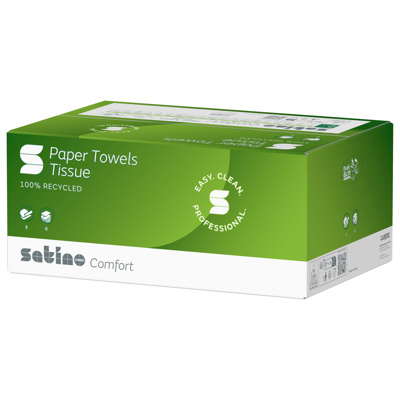 SATINO ESS.-MAINS C BLANC 25*32CM 2PL 277410