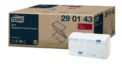 TORK ADV H3 ESSUIE-MAINS Z BLANC 2P 3750P