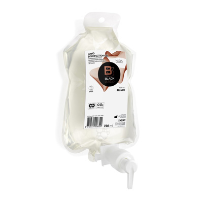 SATINO BLACK ALCOHOLGEL 6*750ML 332490