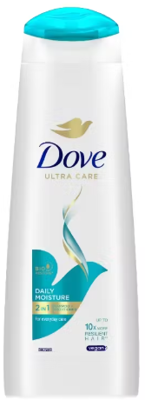 DOVE SHAMPOO 2 EN 1 400ML