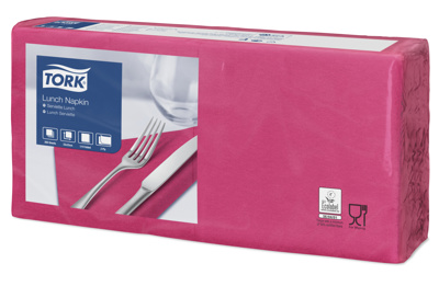 TORK LUNCH NAPKIN FUCHSIA 477155