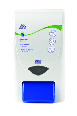 DEB DISPENSER CLEANSE SHOWER 2L WIT