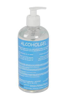 SOFTLINE ALCOHOLGEL 12*500ML NOTIF907
