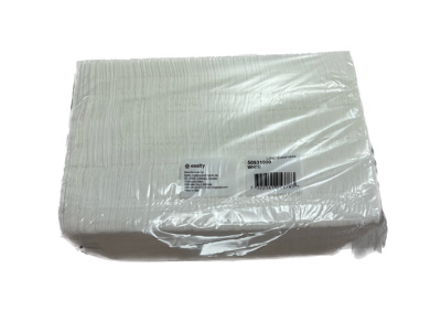 SERVETTEN WIT 33*33 1L 1/4V 8*500ST