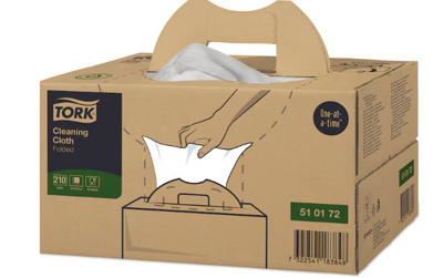TORK CLEANING CLOTH HANDY BOX W7 