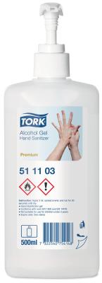 TORK ALCOHOLGEL HANDSANITISER 12*500ML