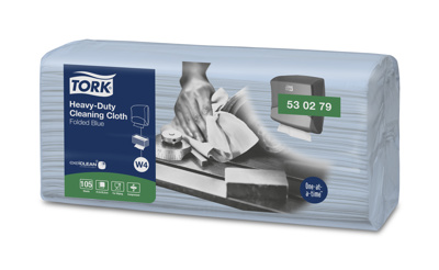 TORK HEAVY DUTY FOLDED BLUE 1PLY