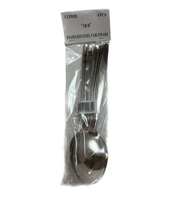 CUINOX EUROPA 18/8 TAFELLEPEL 6ST