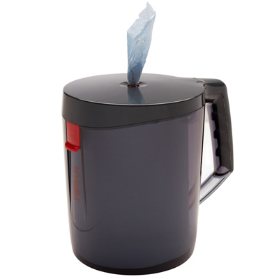WYPALL REACH CF DISPENSER ZWART C6221