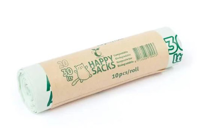 VUILZAK BIO 50*57CM T15 WIT 40*10ST 30L