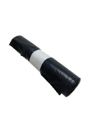 VUILZAK 60*80CM 50Mµ GRIJS LD 20*20ST