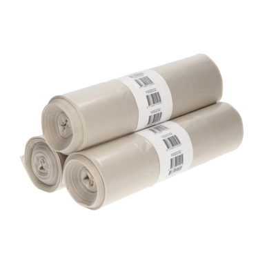 VUILZAK 115*140CM 70Mµ TRANSP. 10*10ST