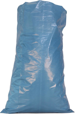 VUILZAK 115*140CM 70Mµ BLAUW LD