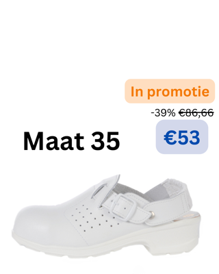 KLOMPEN 7175 WIT M35