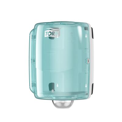 TORK COMBI ROLL DISPENSER WIT/TURKOOIS W2