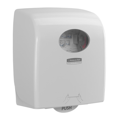 AQUARIUS ROLHANDDOEK DISPENSER WIT C7375