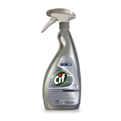 CIF PROF STAINLESS STEEL 6*750ML 
