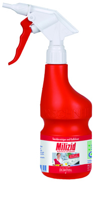 DR.SCHNELL SPROEIFLACON MILIZID 12*600ML