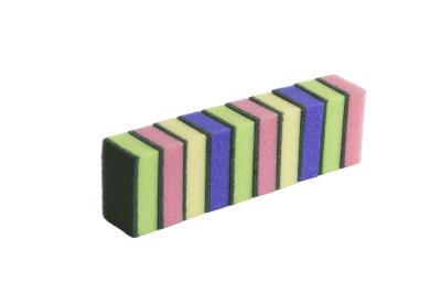 SCHUURSPONS GEKLEURD 10ST
