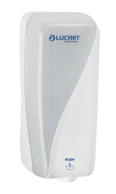 LUCART DISPENSER ID SCHUIMZEEP WIT