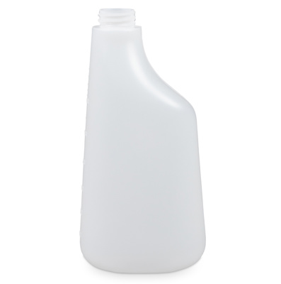 FLES POLYETHYLEEN TRANSPARANT 600ML