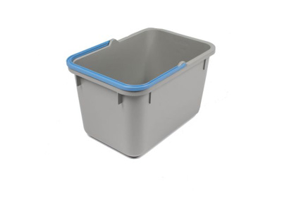 NUMATIC SEAU GRIS SUPPORT BLEU 17L