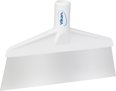 VIKAN VLOERSCHRAPER WIT RVS BLAD 26CM
