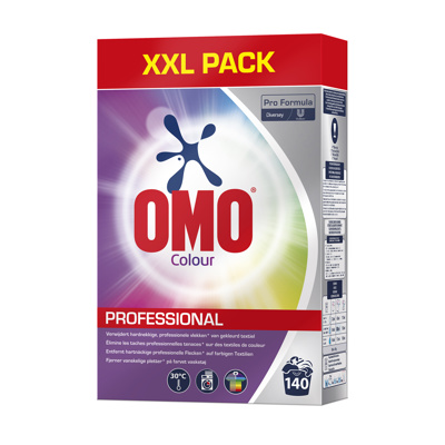 OMO PROF WASPOEDER COLOR 7KG/140W