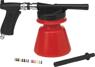 VIKAN SCHUIMPISTOOL ROOD 1,4L