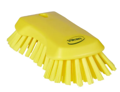 VIKAN BROSSE À MAIN XL TRÈS DURE 23CM JAUNE VIKAN BROSSE À MAIN XL TRÈS DURE 23CM JAUNE
